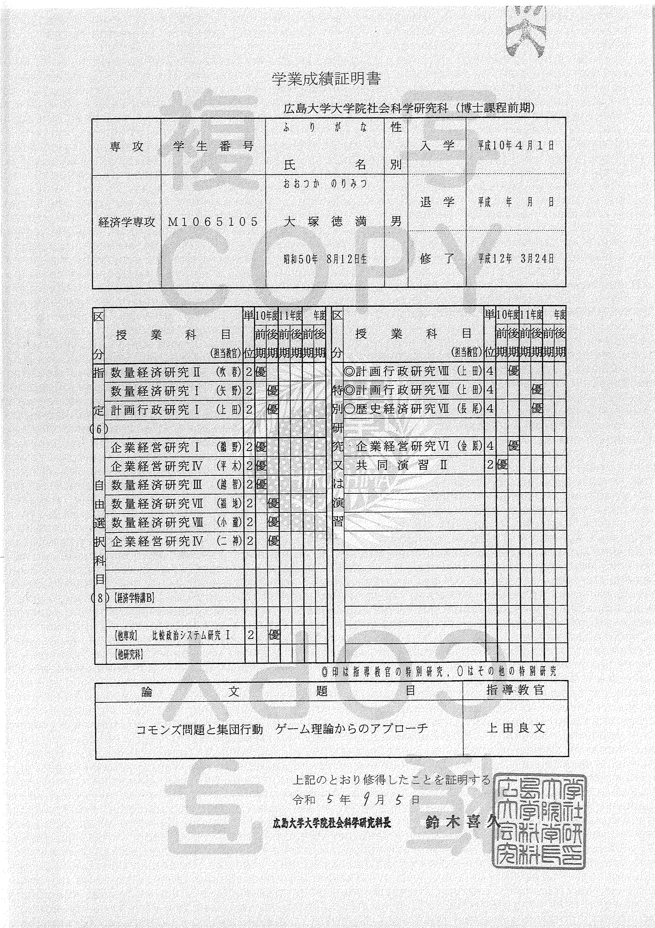 鹿児島中央ワイズ社労士事務所:院成績
